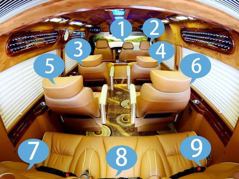 9-Seat Limousine Van 1